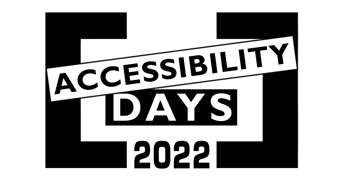 Accessibility Days 2022